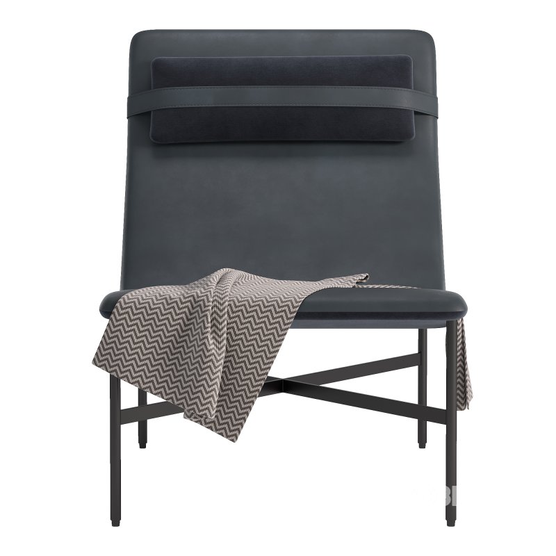 Deep Thoughts Leather Lounge Chair Image 4