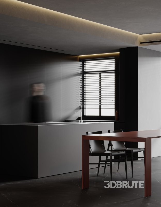 Living Room Dining Room Kitchen Image 14