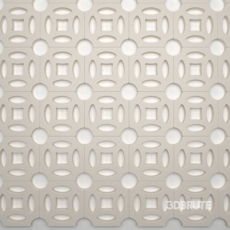 Breeze Block Wall Concrete Image 7