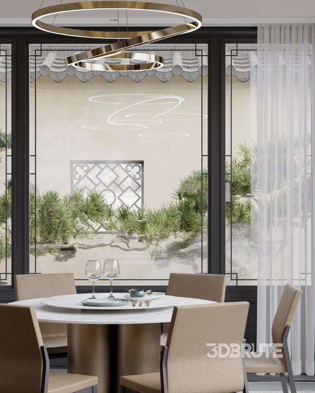 Chinese Living Room Dining Room Image 4