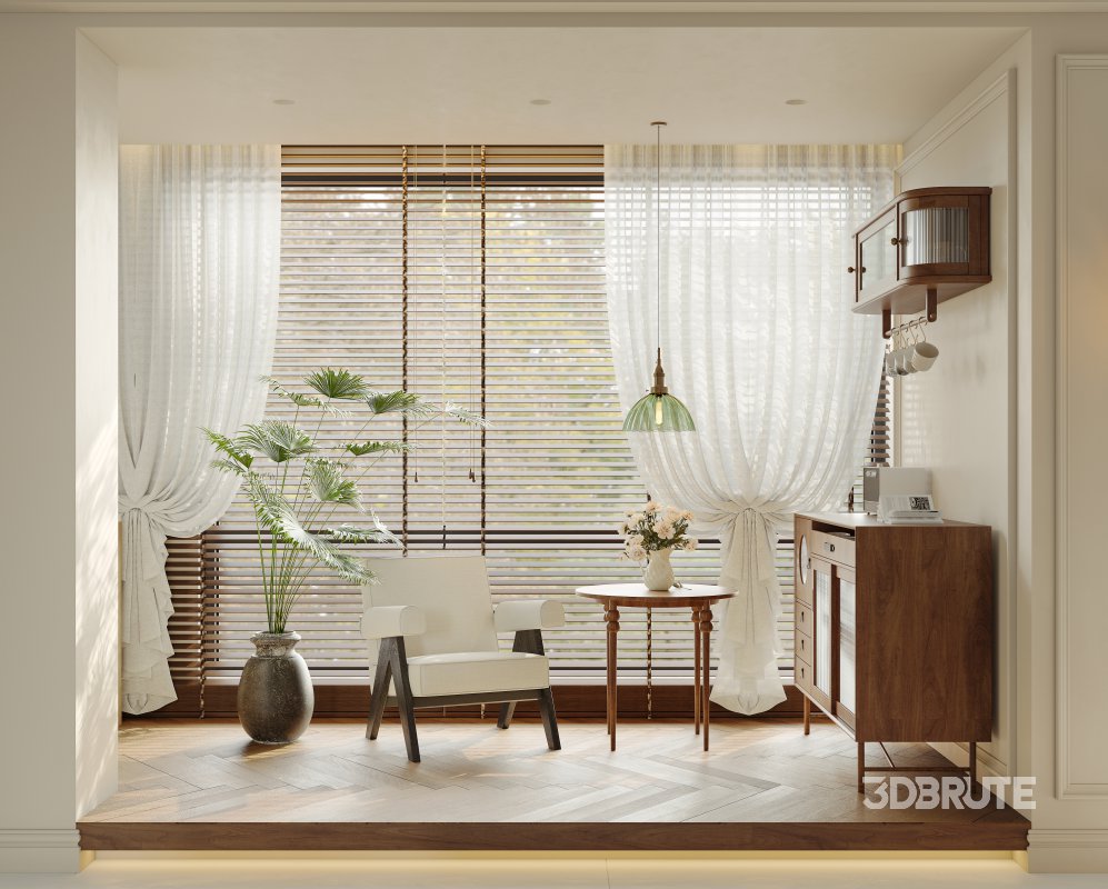 Living Room Dining Room Kitchen Image 2