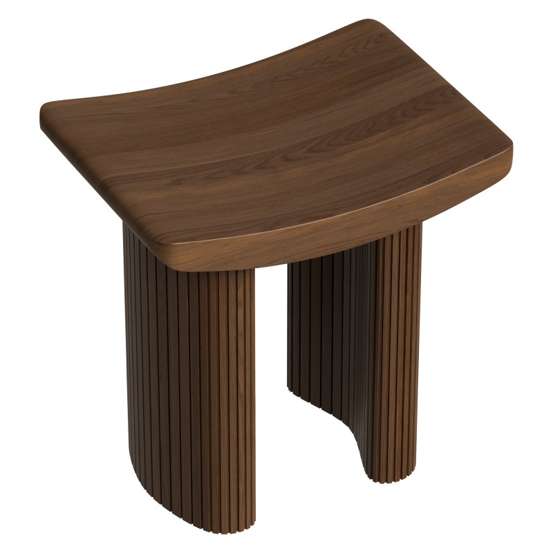 Mahogany stool Image 4