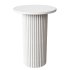 Stead Round Fluted Accent Side Table - Thumbnail 3