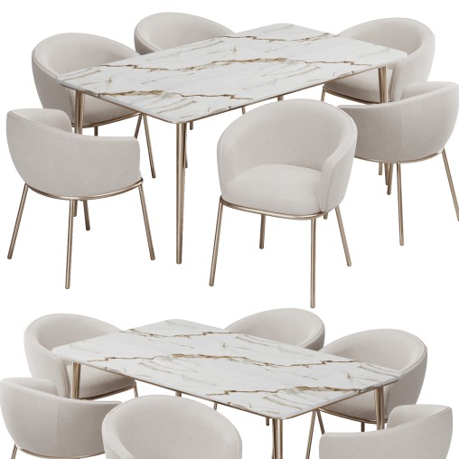 Dinning chair and table236
