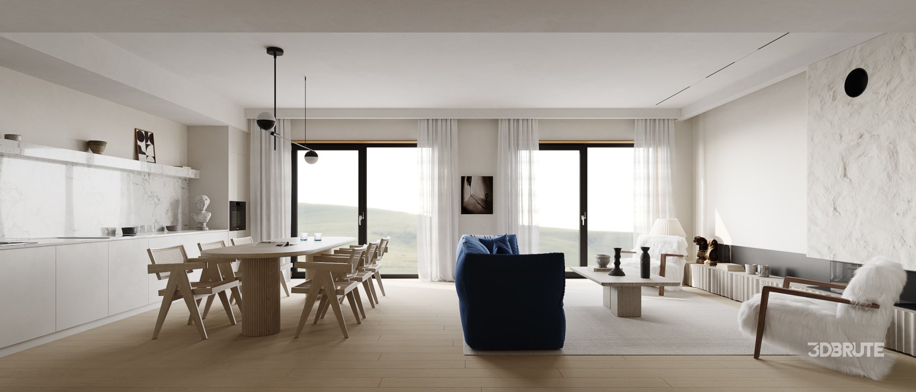 Living Room Dining Room Image 7