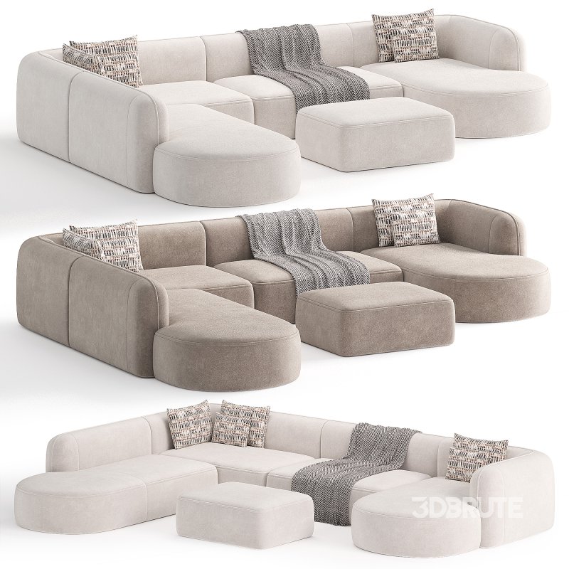 Royalty 2.0 Modular Sofa by Luzaro Image 3
