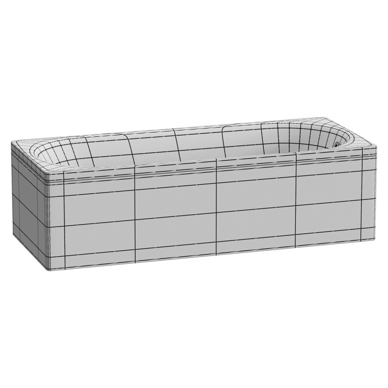 Acrylic bath DIWO Anapa Image 4