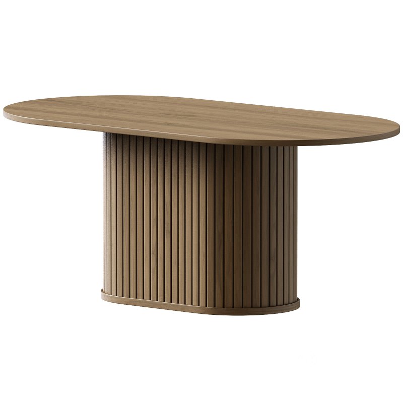 Iris Oval Dining Table Image 4