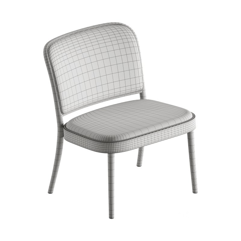 811 Lounge Armchair and Chair 363 by TON Image 7