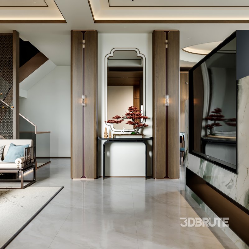 Chinese Living Room Dining Room Image 6