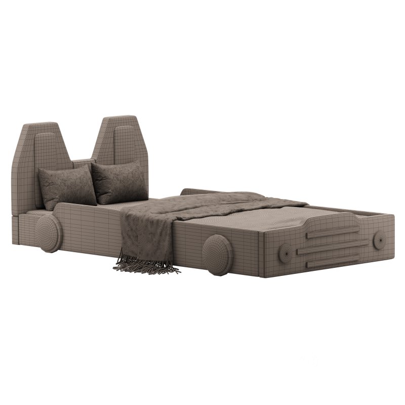 Twin Size Race Car Image 13