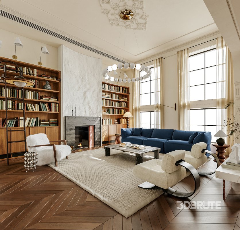 Living Room Dining Room Hallway Image 5