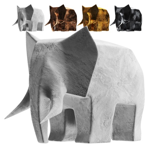 Elephant statues
