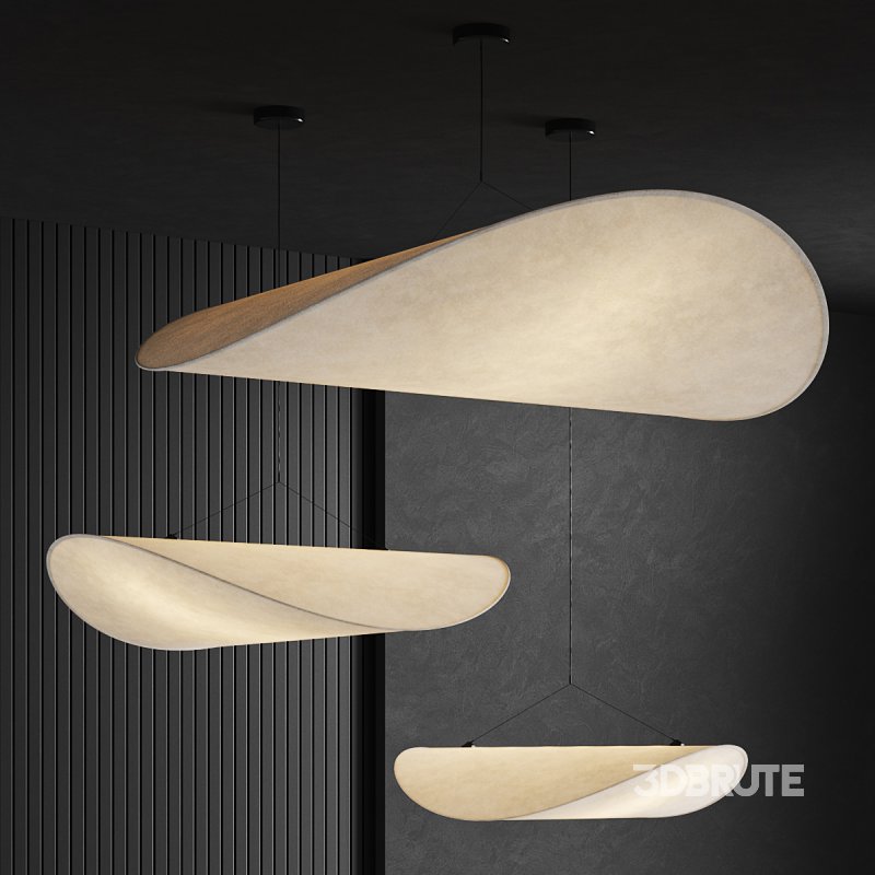 Wabi-sabi Tense Pendant Lamp Dia 70 90 120 Image 3