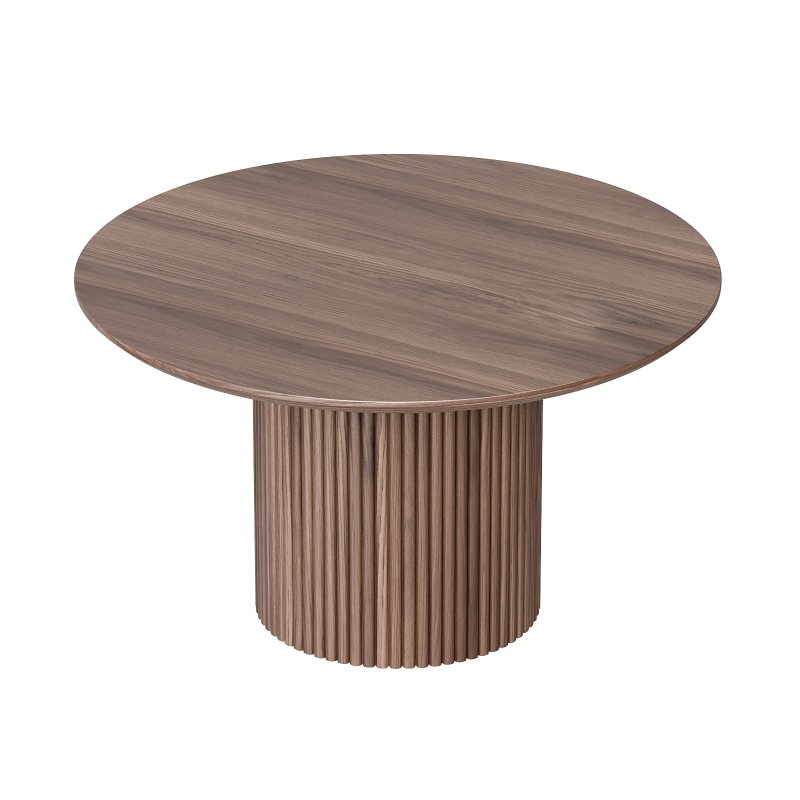 Soild Dining Table Round Kitchen Table Image 3