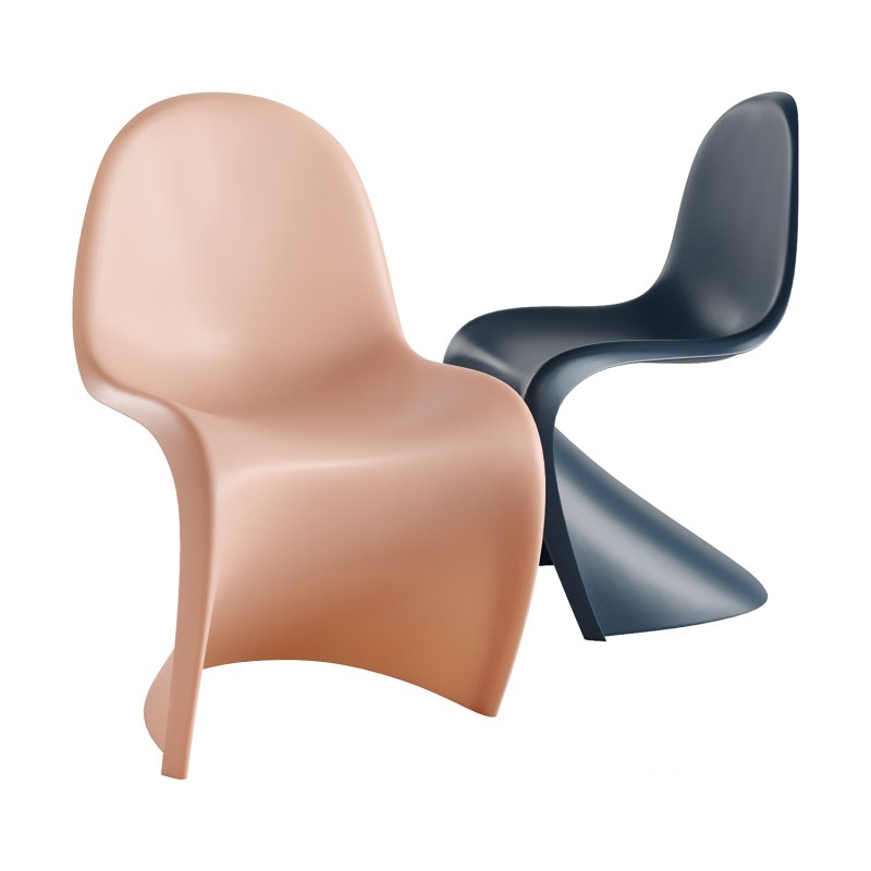 Panton Chair color Peach Fuzz by Vitra Image 4