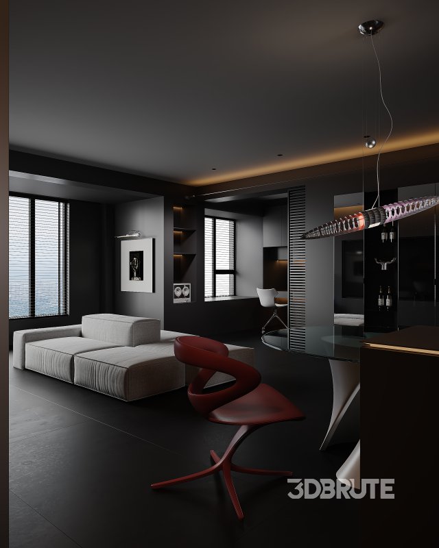 Living Room Dining Room Image 4