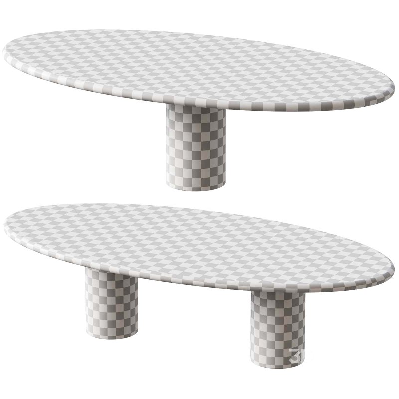 dining oval table Image 4