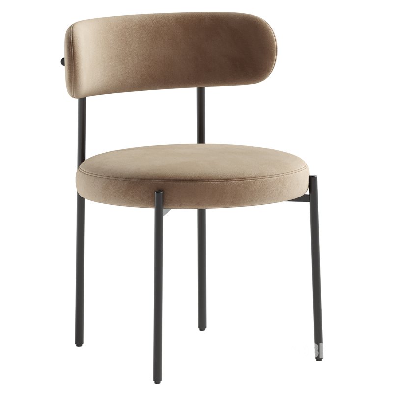 Beacon Boucle Dining Chair Image 2