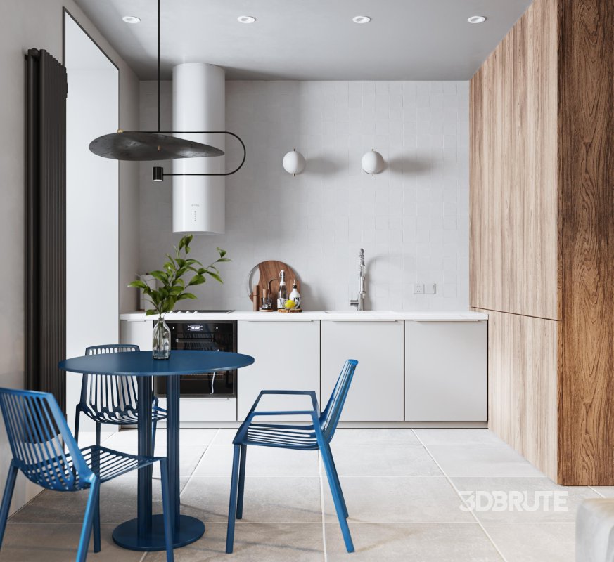 Living Room Dining Room Kitchen Image 4