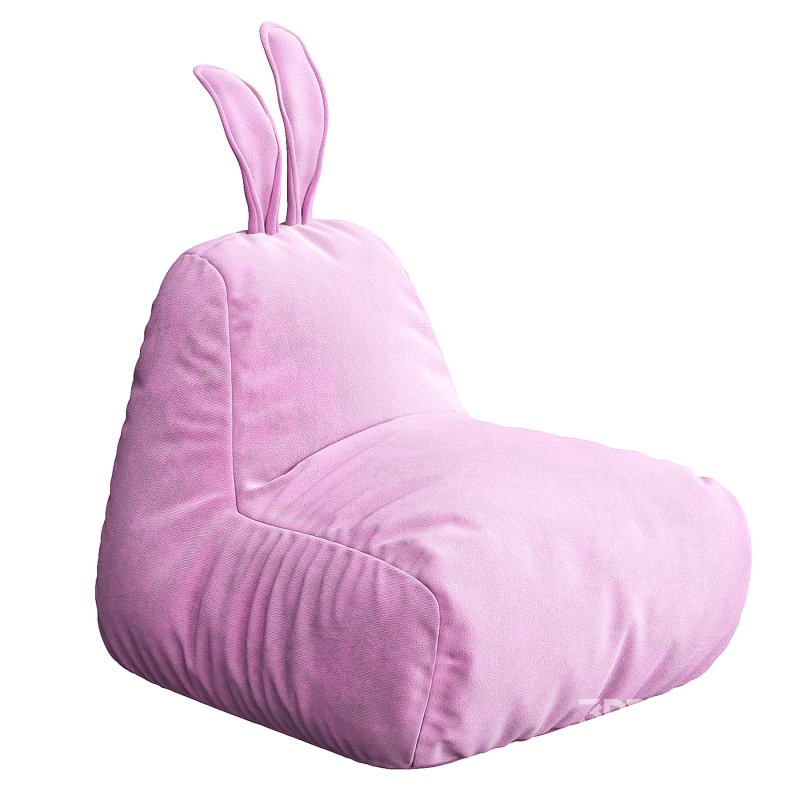 Bean bag hare for children’s room Image 3