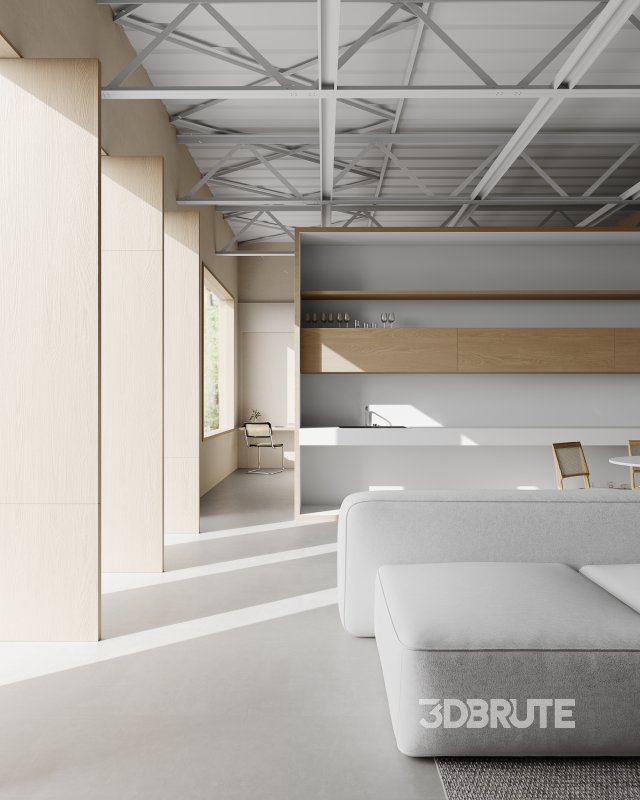 Living Room Dining Room Bedroom Image 14