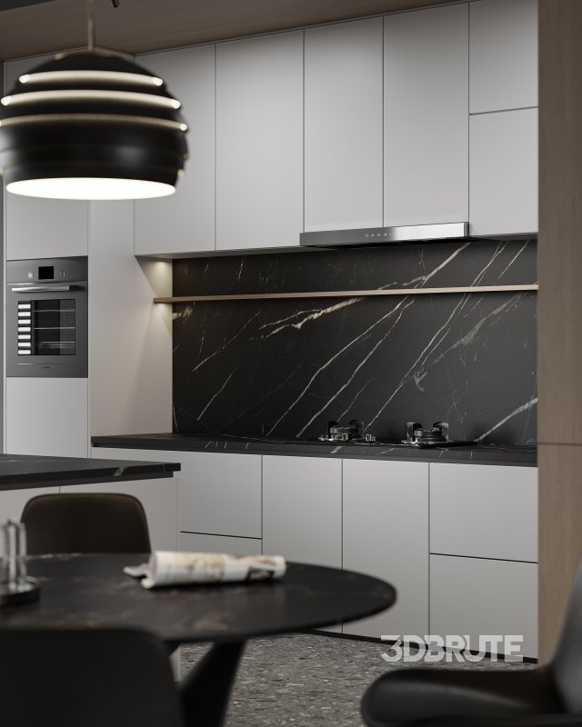 Living Room Dining Room Kitchen Image 7