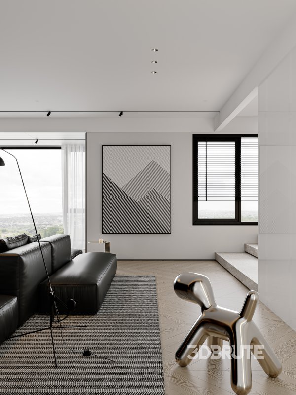 Living Room Dining Room Kitchen Image 7