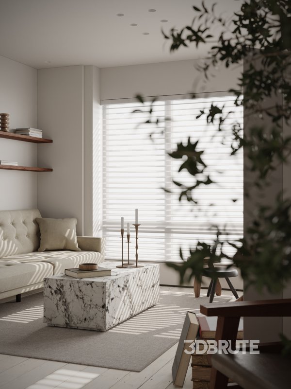 Living Room Dining Room Kitchen Image 3