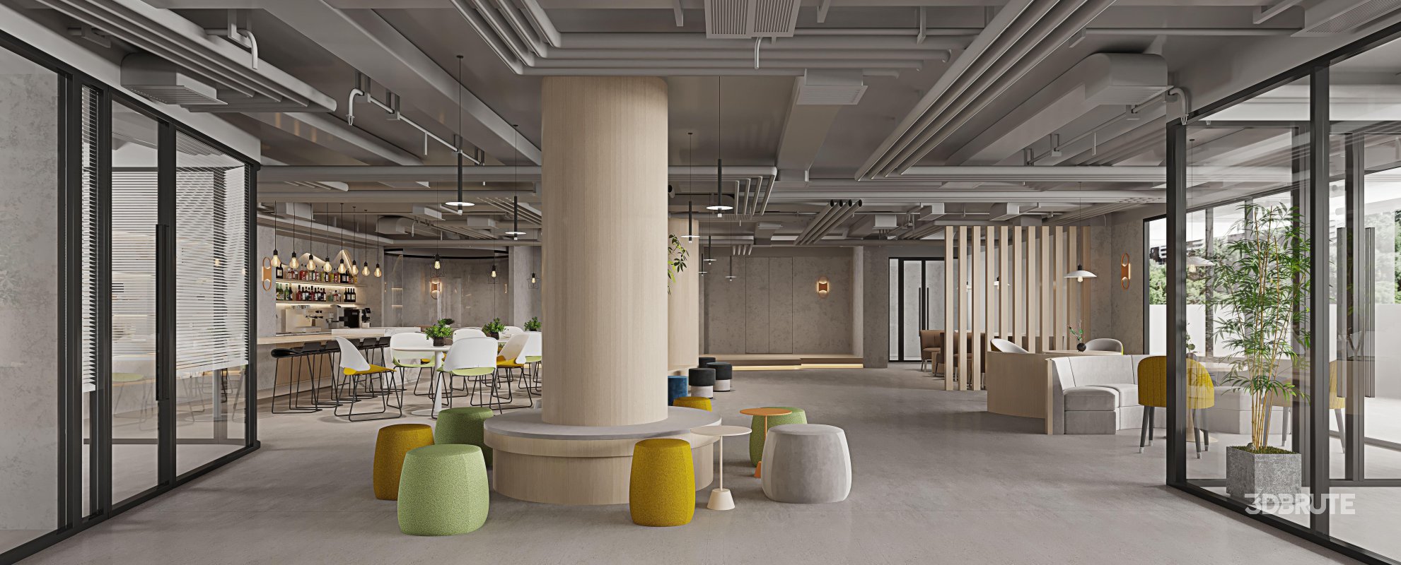 coffee shop cafe restaurant meeting room Image 3