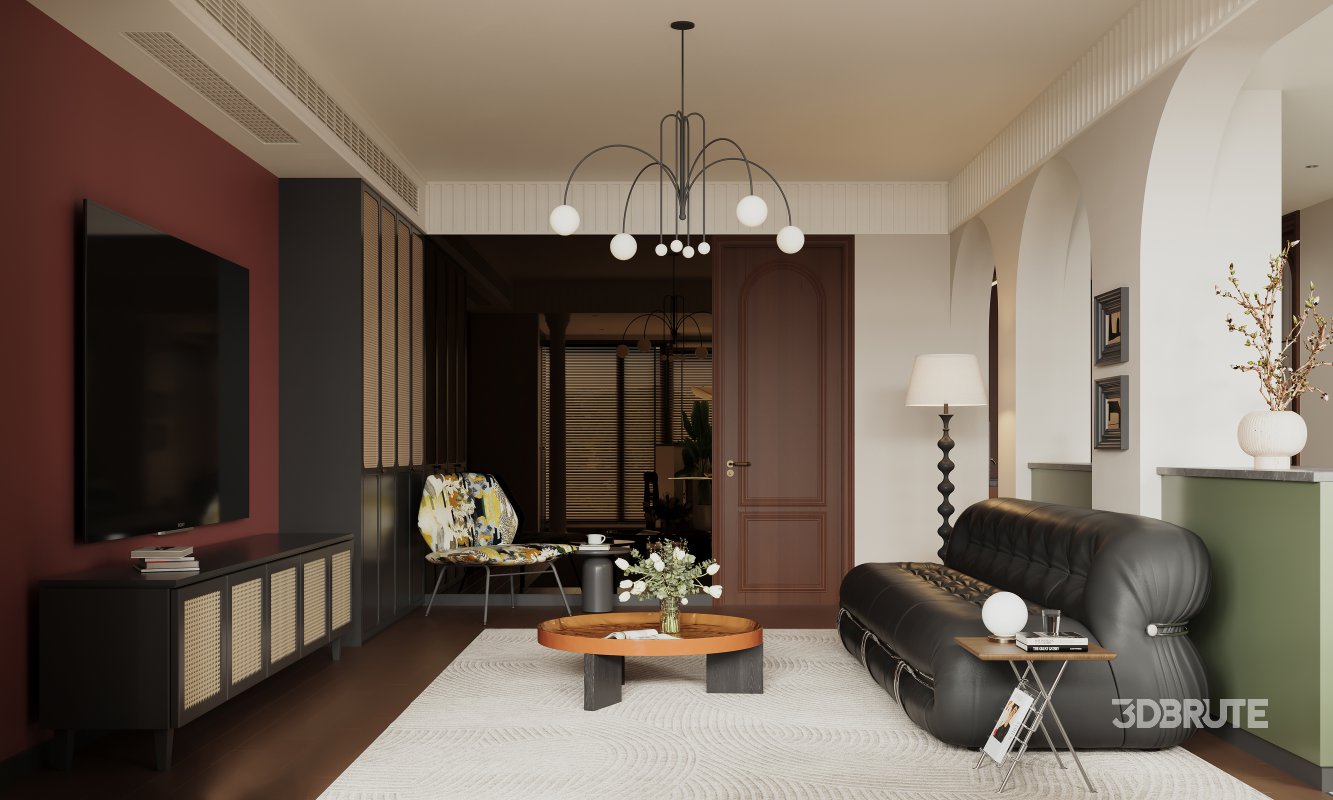 Living Room Dining Room Kitchen Bedroom Image 5