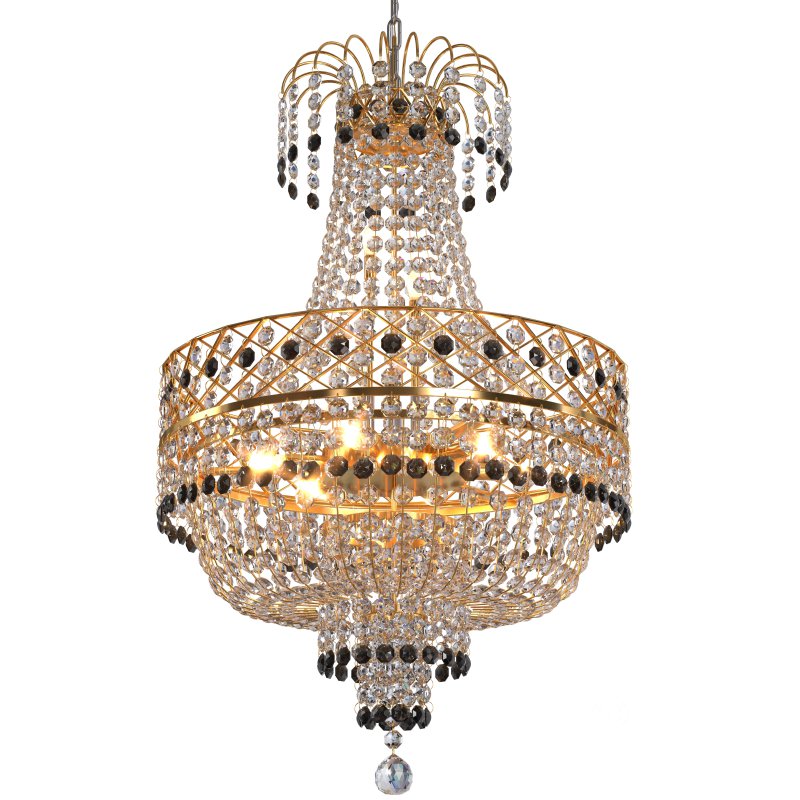 S S Traders Big Size Crystal Chandelier Ceiling Lamp Image 1