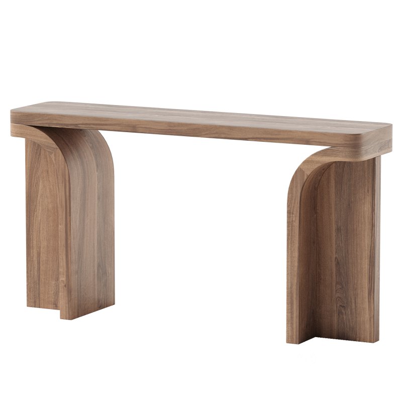 Console Table Walnut Image 3