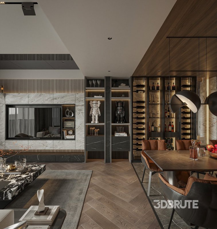 Living Room Dining Room Image 4