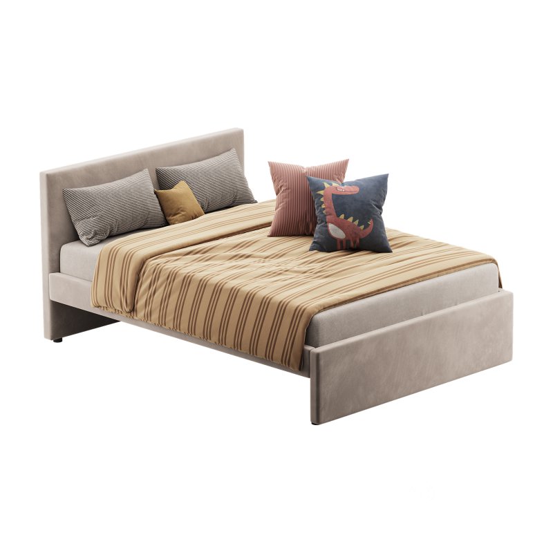 Upholstered bed frame Image 2