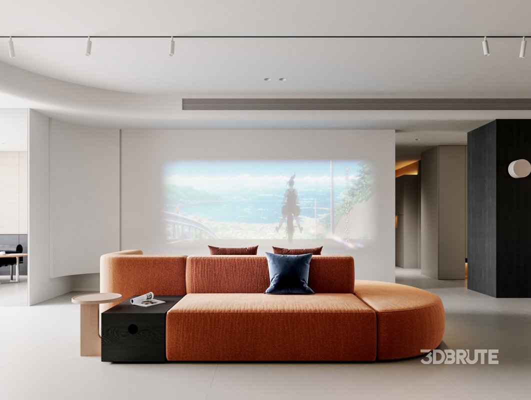 Living Room Dining Room Bedroom Image 7