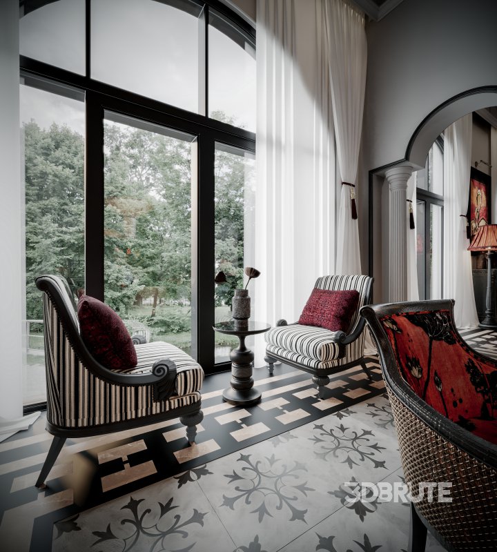 Living Room Dining Room Kitchen Image 3