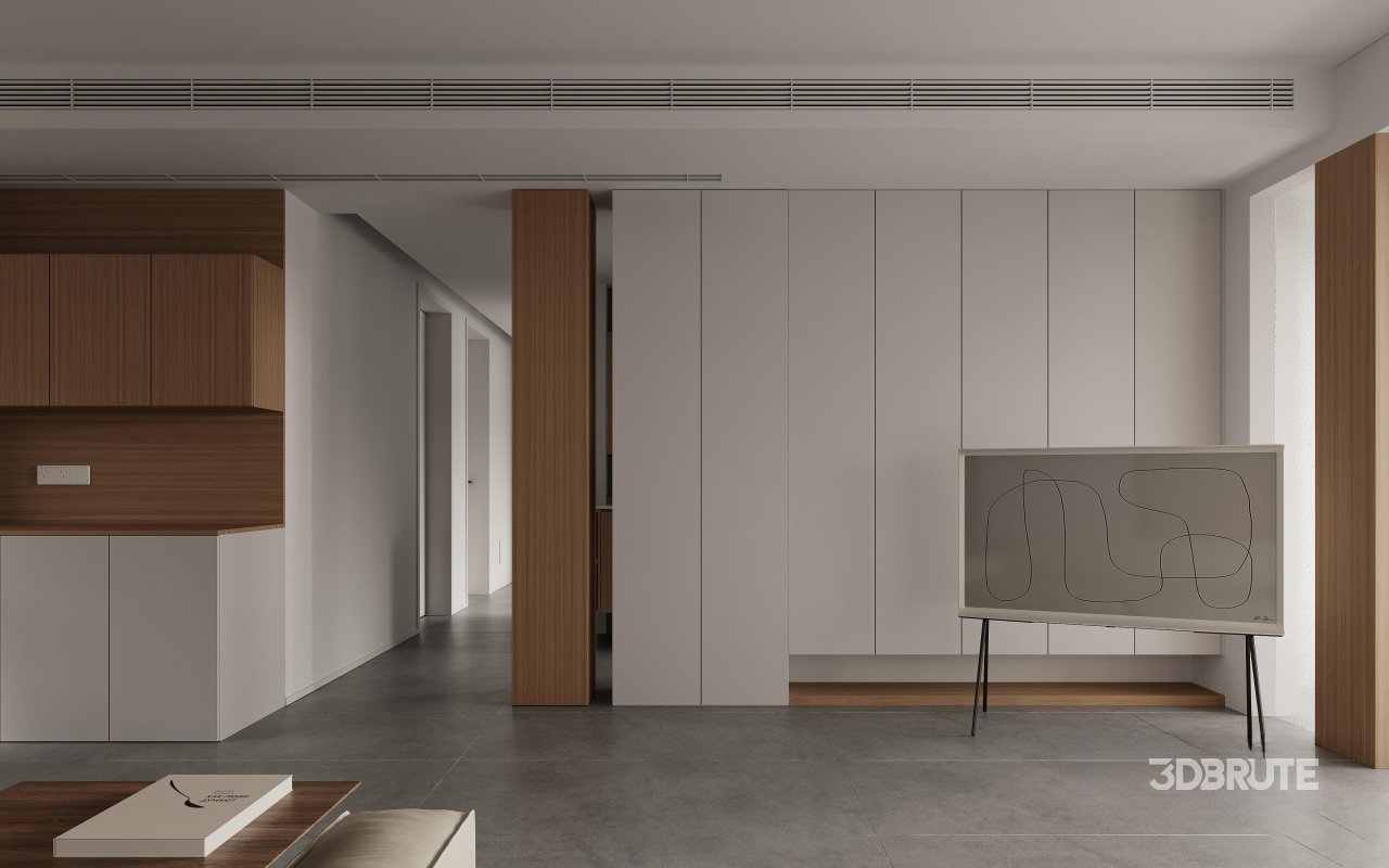 Living Room Dining Room Kitchen Image 4