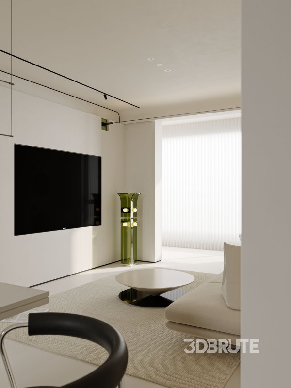 Living Room Dining Room Kitchen Image 3