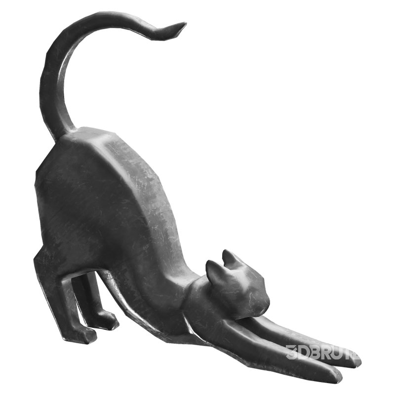 Cat Sculpture Image 6
