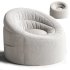 POD by Urban Shop Soft Plush Corduroy Bean Bag Chair with Pocket - Thumbnail 4