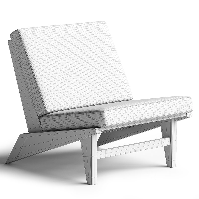 105° Lounge Chair By Ishinomaki Lab Image 2