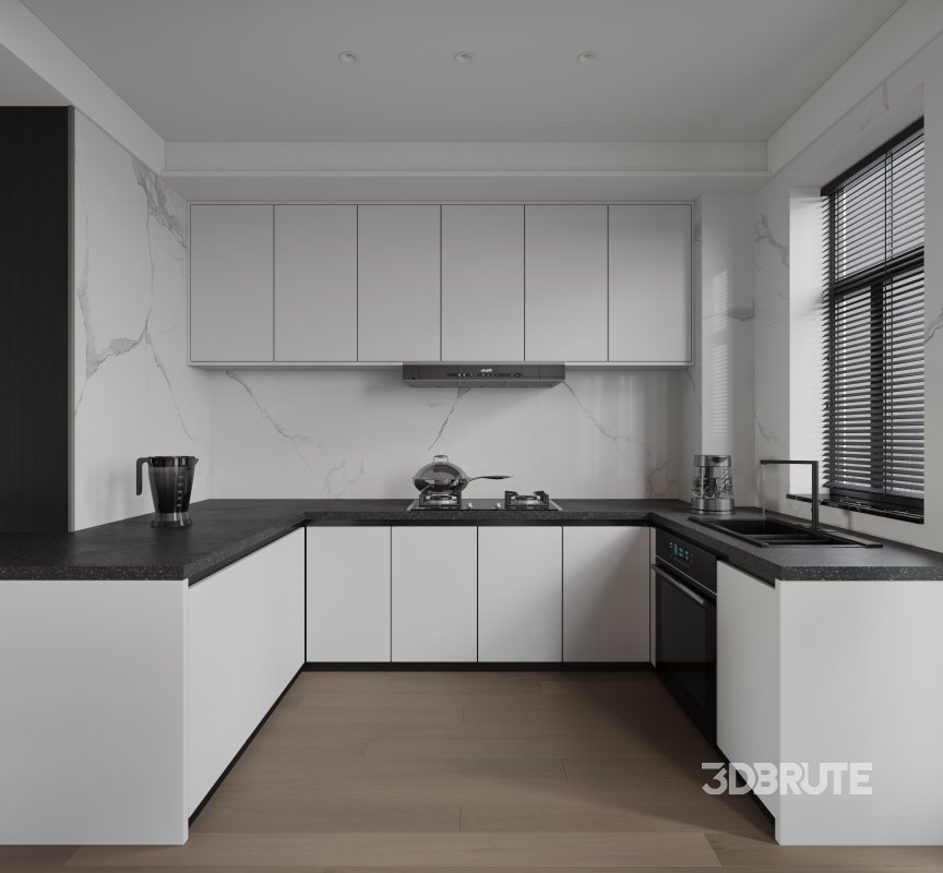 Living Room Dining Room Kitchen Image 7