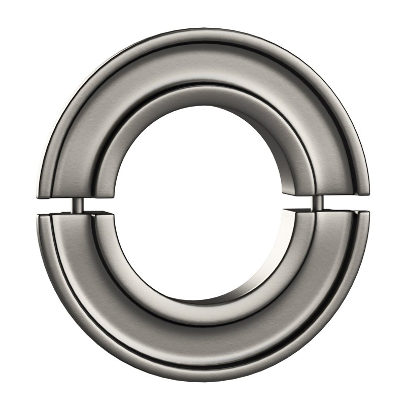 Black Radiator Pipe Flanges Aluminum Escutcheon Ring Plate Image 9