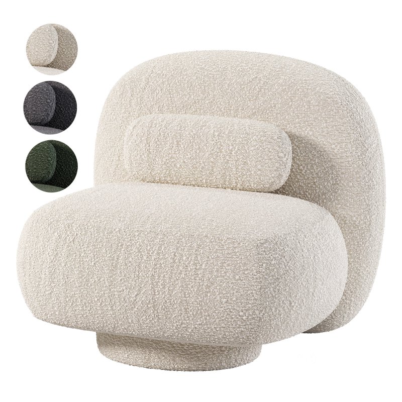 Armchair Coto Cozy Ivory Image 2