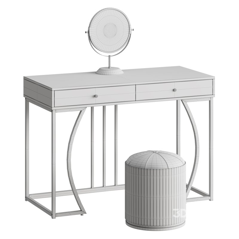 Coiffeuse avec tiroirs Nureen Image 13