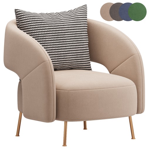 356 Armchair Ditre Italia