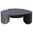 Round Coffee Table – Black - Thumbnail 4