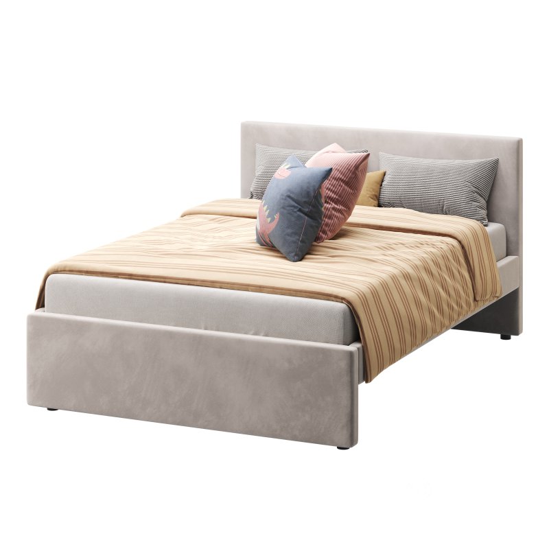 Upholstered bed frame Image 5