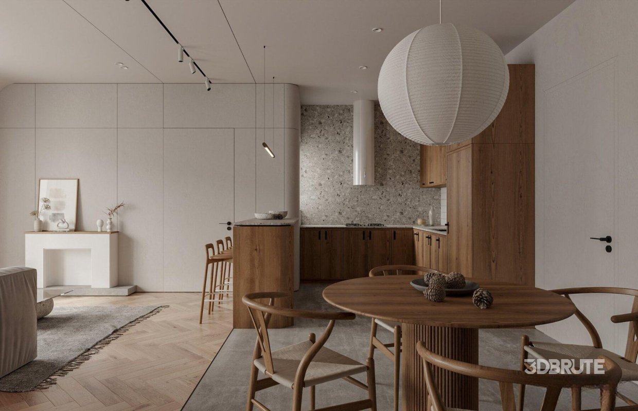 Living Room Dining Room Kitchen Bedroom Image 2